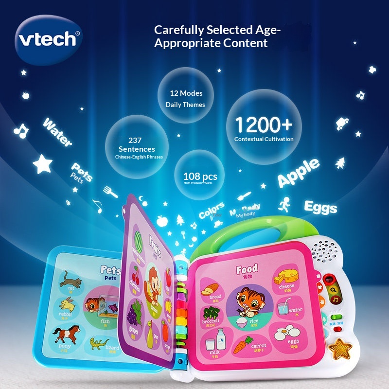 Vtech English Enlightenment 10 - Kids Education Words ulasan dan harga