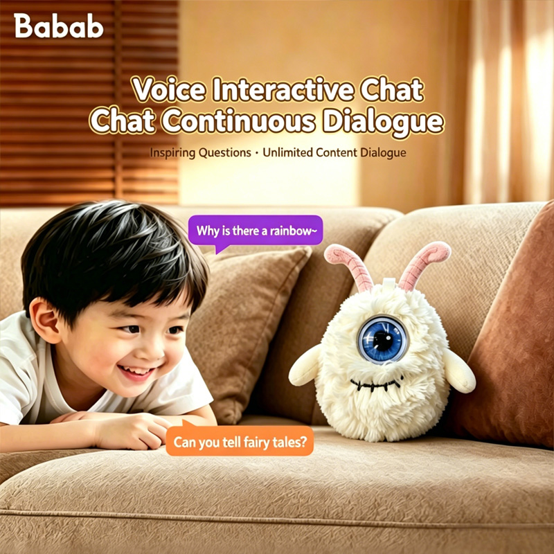 One-eyed Monster AI Plush Toy  - Kids Education Company ulasan dan harga