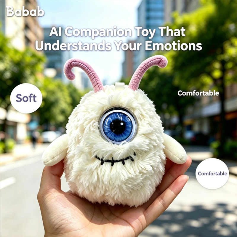 One-eyed Monster AI Plush Toy  - Kids Education Company ulasan dan harga