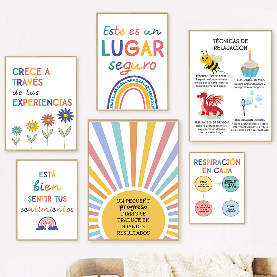Spanish Education Motto Rainbo - Kids Education Yes ulasan dan harga