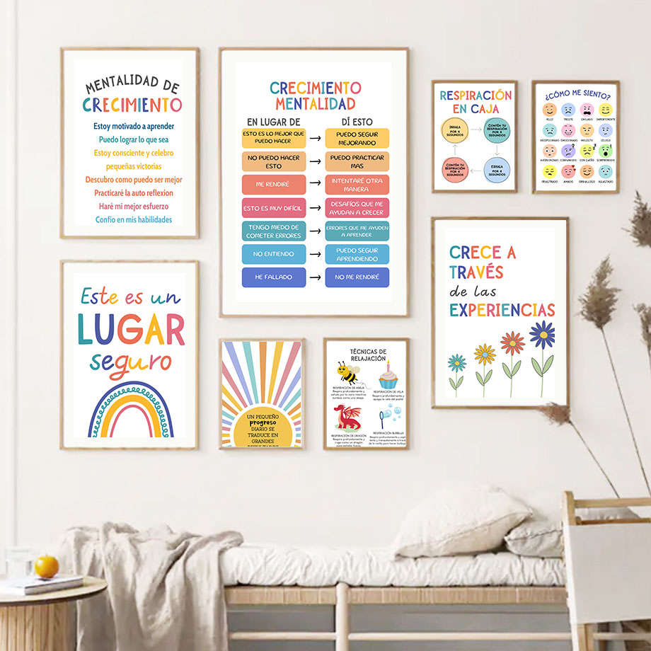 Spanish Education Motto Rainbo - Kids Education Yes ulasan dan harga