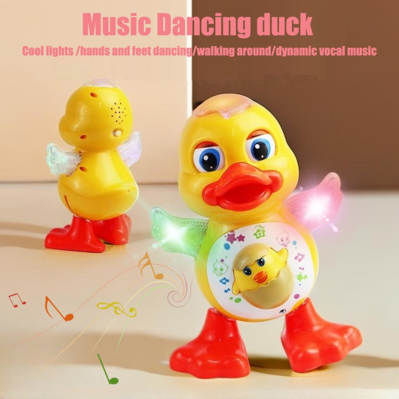 Electric Dancing Duck Toy Inte - Kids Education Yes ulasan dan harga