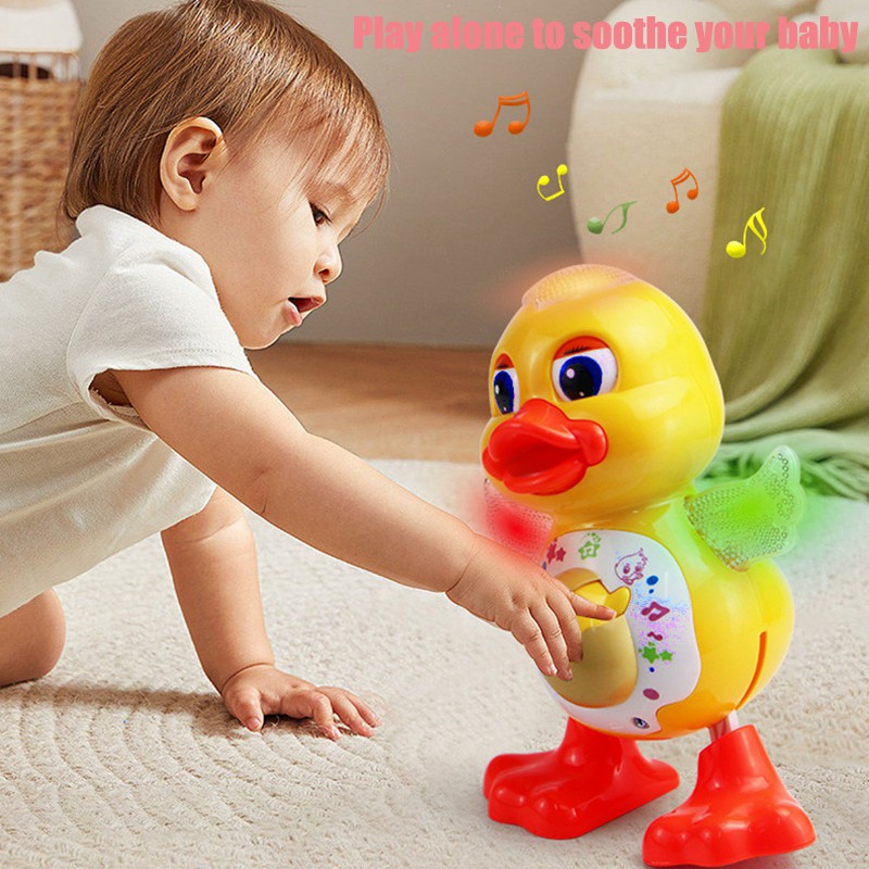 Electric Dancing Duck Toy Inte - Kids Education Yes ulasan dan harga