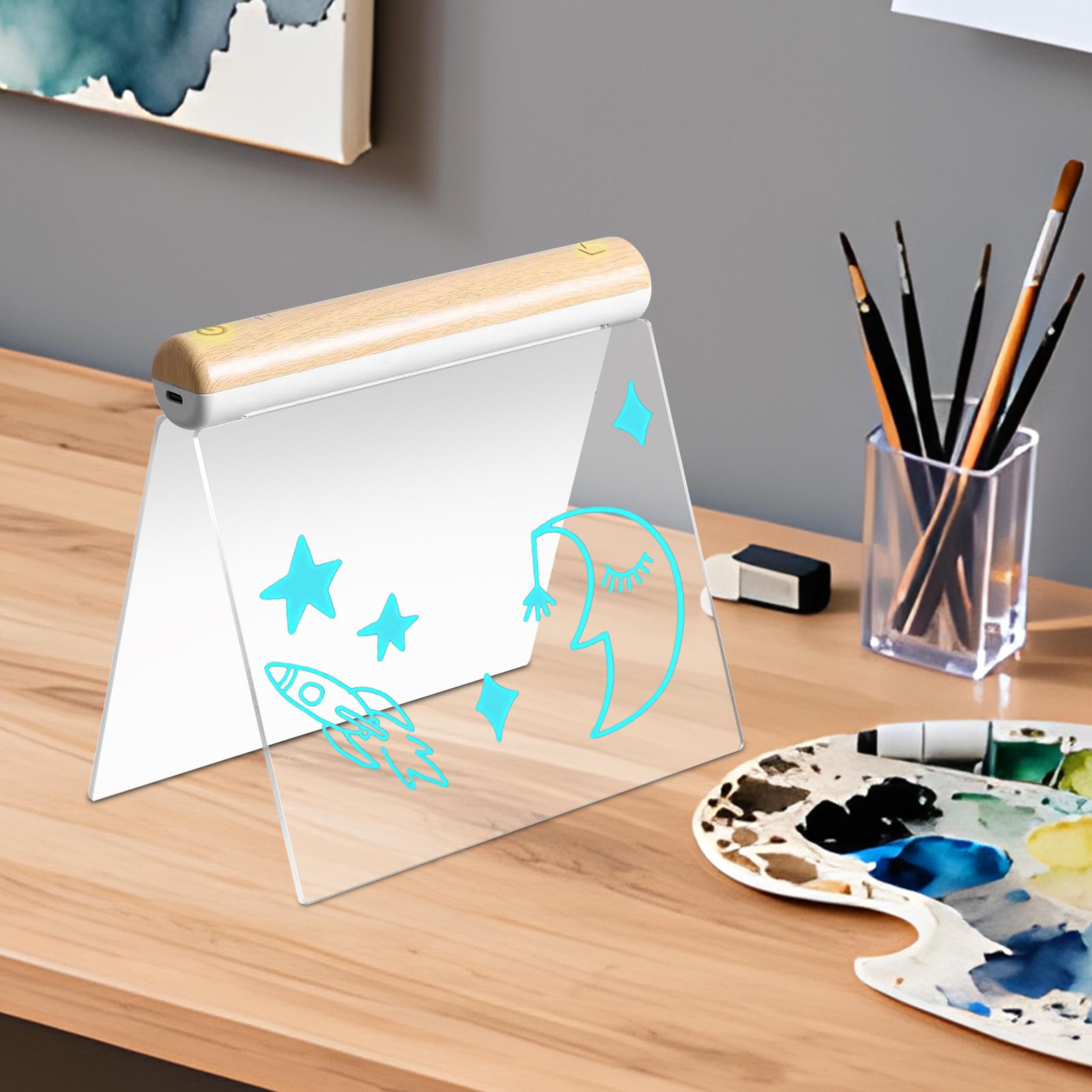 LED Drawing Board Dry Erase Ed - Kids Education Plan ulasan dan harga