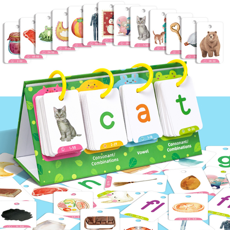 Kids CVC Words Flashcards Phon - Kids Education Charts ulasan dan harga