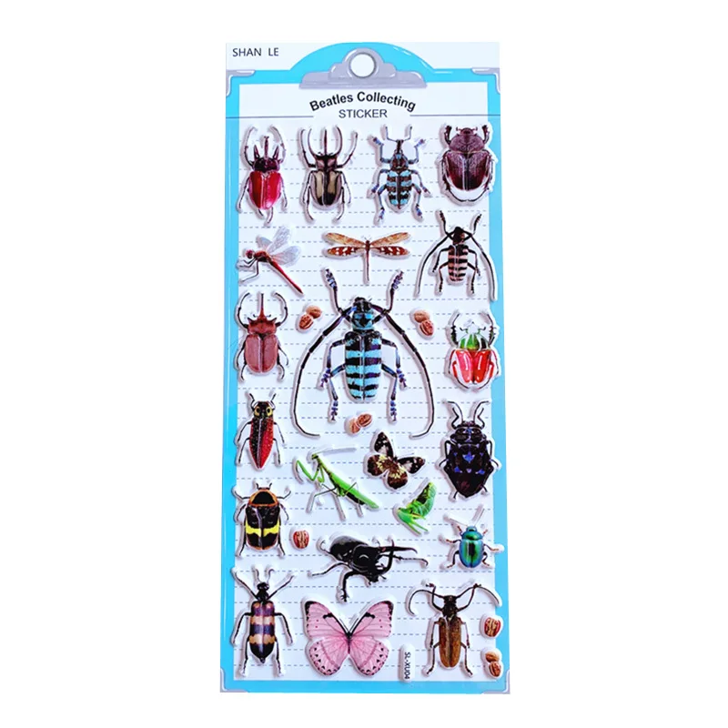 Hot Sale 3D Lifelike Insect St - Kids Education Charts ulasan dan harga