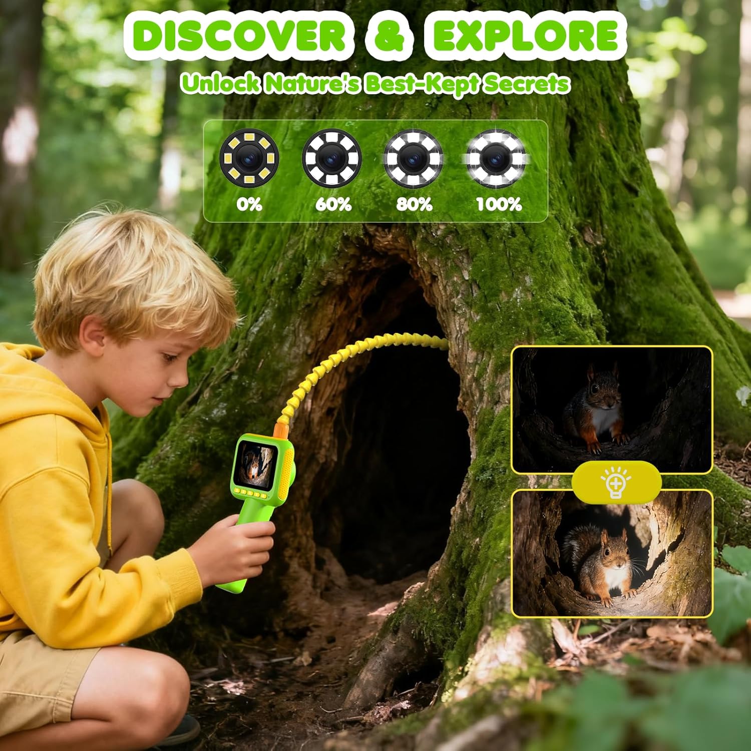 Endoscope for Kids, Borescope  - Kids Education Yes ulasan dan harga