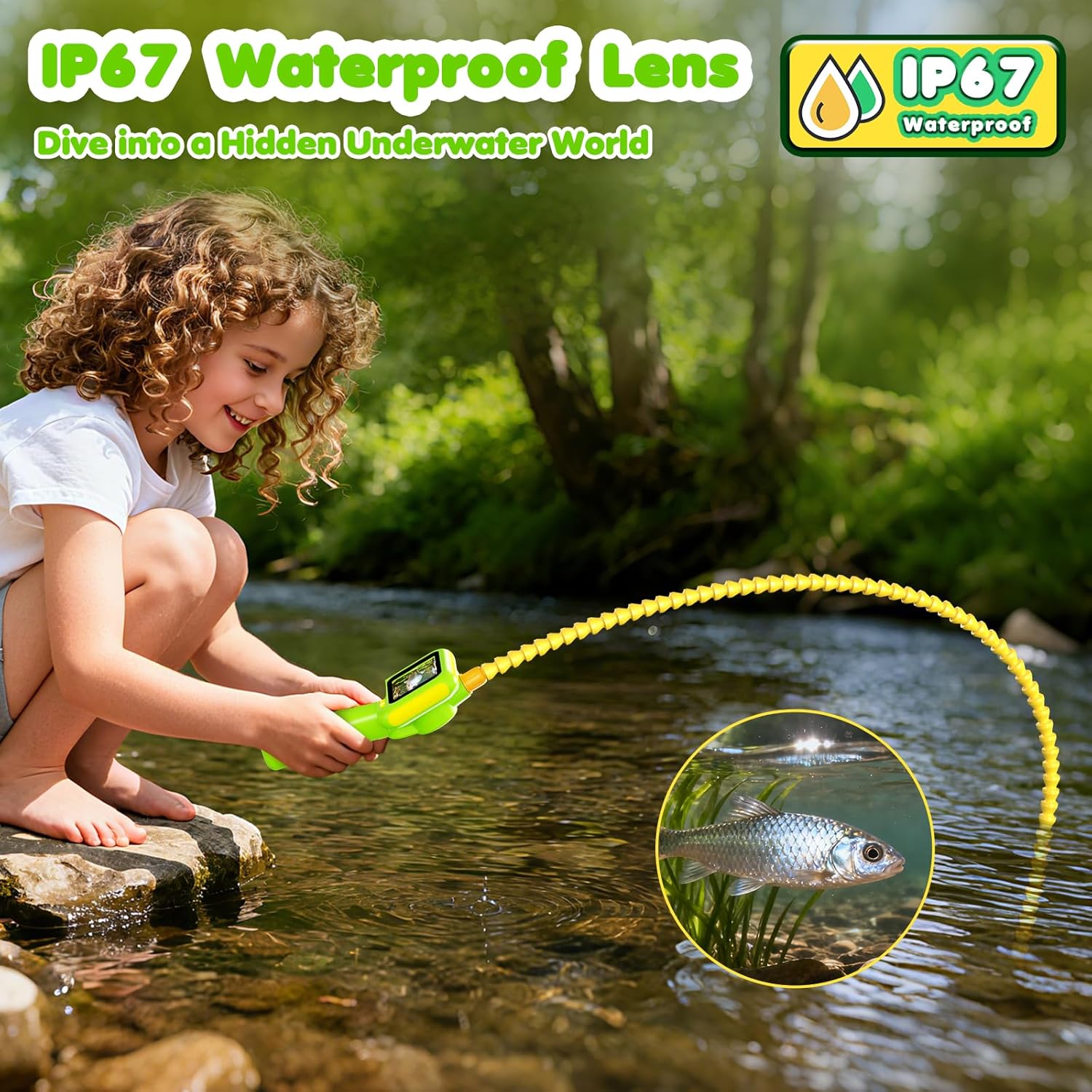 Endoscope for Kids, Borescope  - Kids Education Yes ulasan dan harga