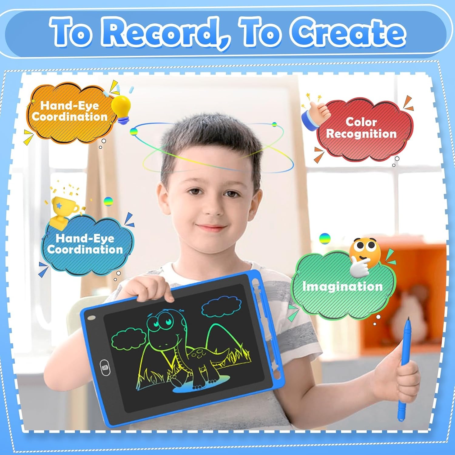Pack LCD Writing Tablet for Ki - Kids Education Yes ulasan dan harga