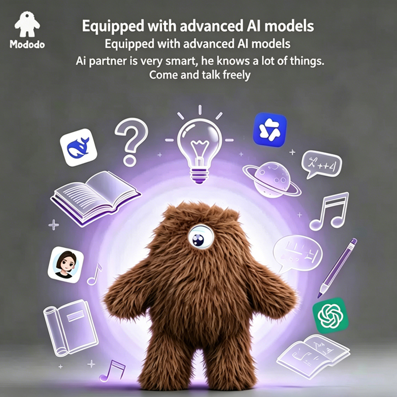Long Fur Bigfoot Monster AI Pl - Kids Education Company ulasan dan harga