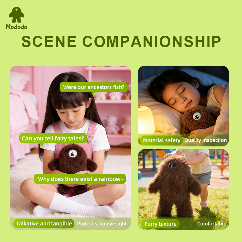 Long Fur Bigfoot Monster AI Pl - Kids Education Company ulasan dan harga